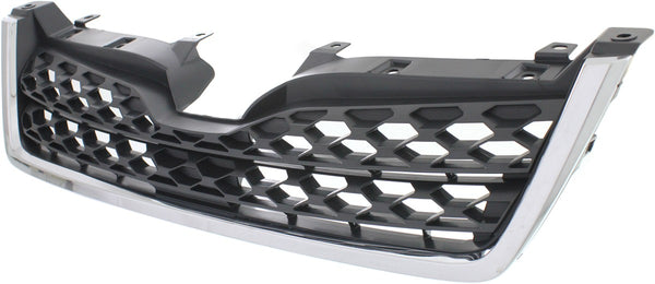 2014-2015 Subaru Forester Grille, Radiator Grille,Chrome/textured.