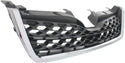 2014-2015 Subaru Forester Grille, Radiator Grille,Chrome/textured.