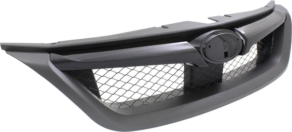 2011-2014 Subaru Impreza Grille, Painted-Black.
