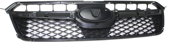 2013-2014 Subaru XV Crosstrek Grille, Black, Radiator Grille - Capa.