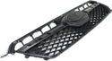 2013-2014 Subaru XV Crosstrek Grille, Black, Radiator Grille - Capa.