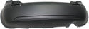 2007-2013 Suzuki SX4 Rear Bumper Cover, Primed, With Extension.
