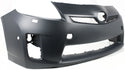 2010-2011  Toyota Prius Front Bumper Cover, Primed, Led Head Lamps.