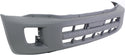 2001-2003 Toyota RAV4 Front Bumper Cover, Textured, w/o Wheel Opening.