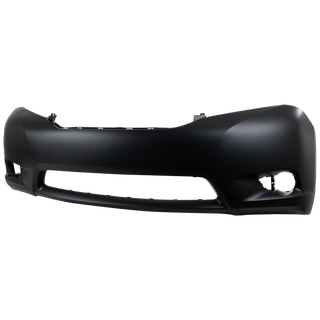 2011-2015 Toyota Sienna Front Bumper Cover, Primed, w/Out Parking Sensor.