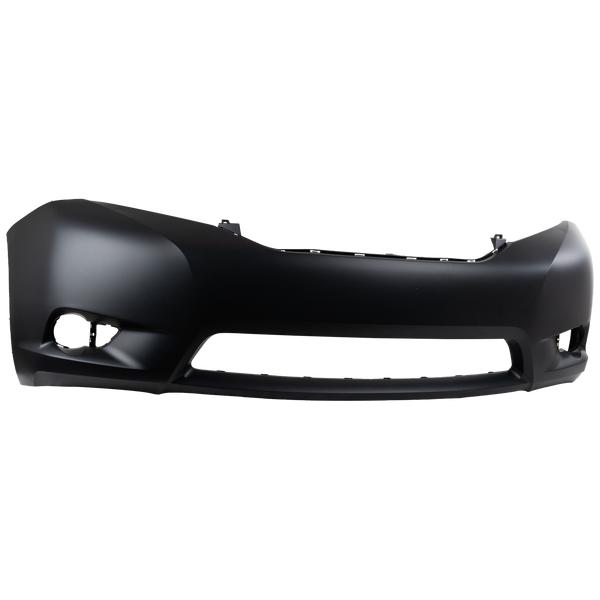 2011-2015 Toyota Sienna Front Bumper Cover, Primed, w/Out Parking Sensor.