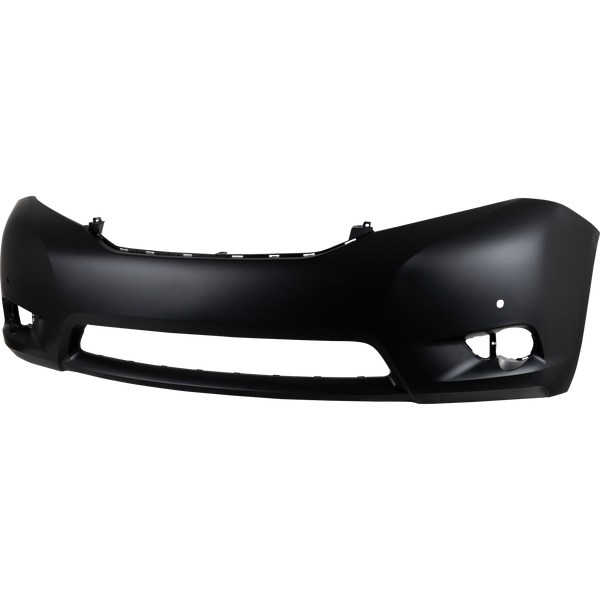 2011-2015 Toyota Sienna Front Bumper Cover, Primed, w/ Sensor Hole.