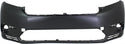 2011-2013 Toyota Highlander Front Bumper Cover, Primed (partial) - Capa.