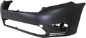 2011-2013 Toyota Highlander Front Bumper Cover, Primed (partial) - Capa.