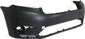 2011-2013 Toyota Highlander Front Bumper Cover, Primed (partial) - Capa.