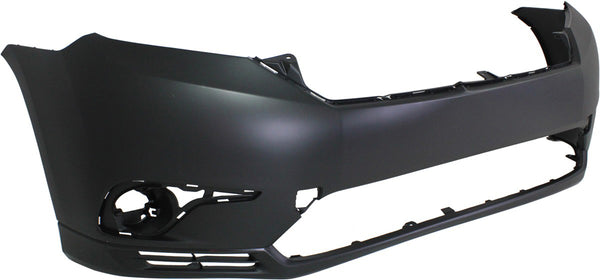 2011-2013 Toyota Highlander Front Bumper Cover, Primed (partial) - Capa.