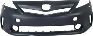 2012-2014 Toyota Prius v Front Bumper Cover, Halogen Headlamps.