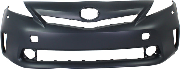 2012-2014 Toyota Prius v Front Bumper Cover, Primed, w/Pre-collision.