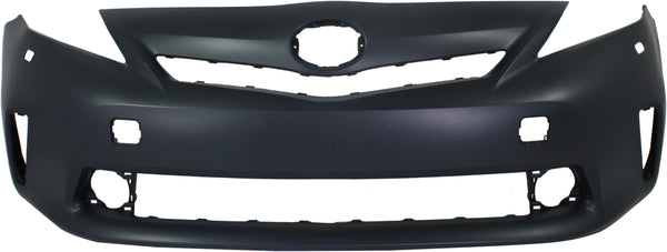 2012-2014 Toyota Prius v Front Bumper Cover, Primed, w/o Pre-collision - CAPA.