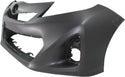 2012-2014 Toyota Yaris Front Bumper Cover, Primed, Hatchback, SE-Capa.