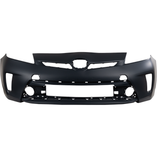 2012-2015 Toyota Prius Front Bumper Cover Primed, (halogen Head Lamp.