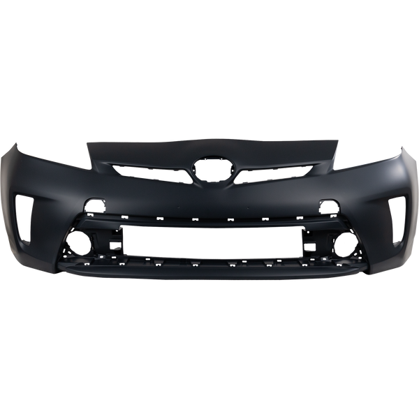 2012-2015 Toyota Prius Front Bumper Cover Primed, (halogen Head Lamp.