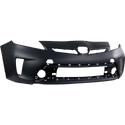 2012-2015 Toyota Prius Front Bumper Cover Primed, (halogen Head Lamp.
