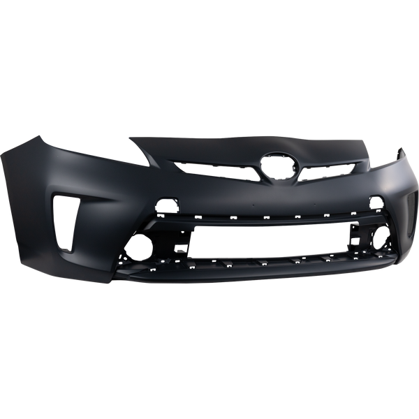 2012-2015 Toyota Prius Front Bumper Cover Primed, (halogen Head Lamp.