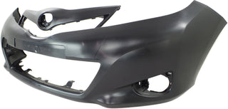2014 Toyota Yaris Front Bumper Cover, Primed, Hatchback.