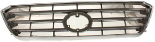 2008-2010 Toyota Highlander Grille, Chrome/Silver.
