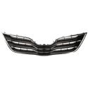 2010-2011 Toyota Camry Grille, Chrome Shell/Black.