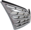 2009-2012 Toyota Venza Grille, Satin Nickel, Chrome.