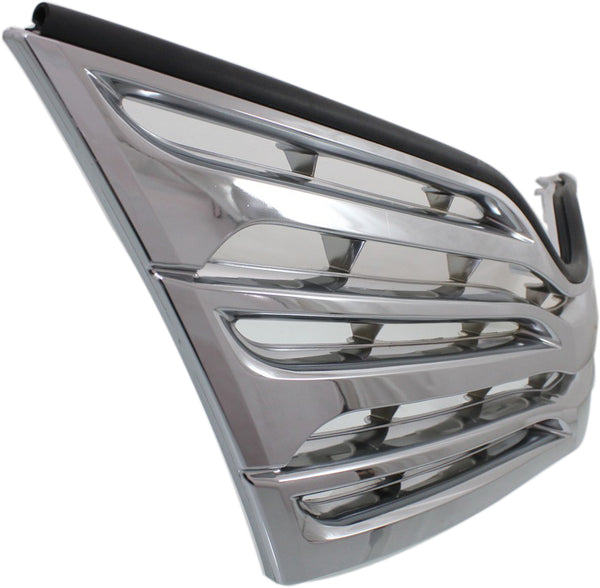 2009-2012 Toyota Venza Grille, Satin Nickel, Chrome.