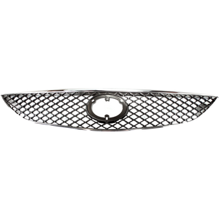 2005-2006 Toyota Camry Grille, Chrome Shell/gray.