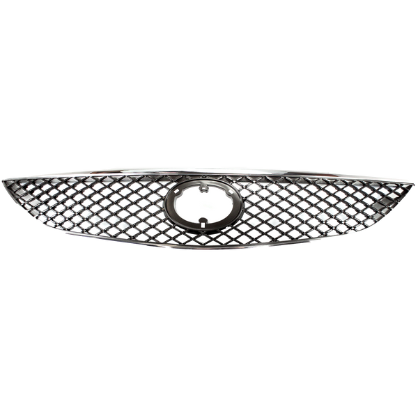 2005-2006 Toyota Camry Grille, Chrome Shell/gray.