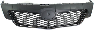 2009-2010 Toyota Corolla Grille, Painted-Black.