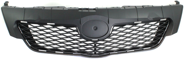 2009-2010 Toyota Corolla Grille, Painted-Black.