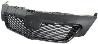 2009-2010 Toyota Corolla Grille, Painted-Black.