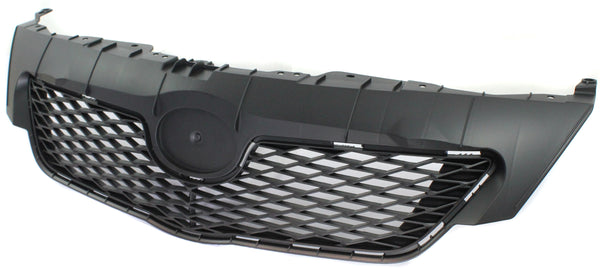2009-2010 Toyota Corolla Grille, Painted-Black.
