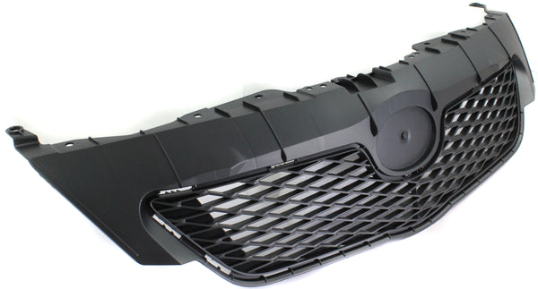 2009-2010 Toyota Corolla Grille, Painted-Black.