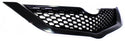2009-2012 Toyota Yaris Grille, Upper, Black, Sedan.