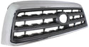 2008-2015 Toyota Sequoia Grille, Chrome Shell/gray.