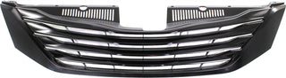 2011-2015 Toyota Sienna Grille, Black, w/ Black Molding.