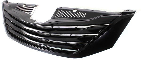 2011-2015 Toyota Sienna Grille, Black, w/ Black Molding.