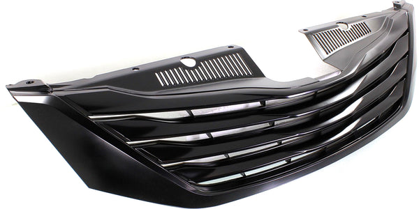 2011-2015 Toyota Sienna Grille, Black, w/ Black Molding.