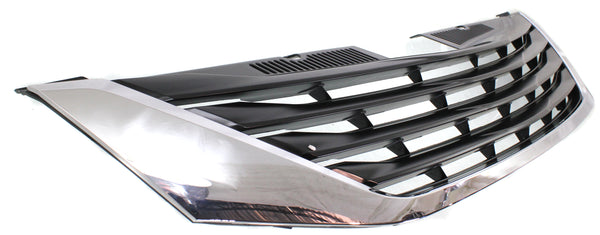 2011-2014 Toyota Sienna Grille, Chrome Shell/Black.