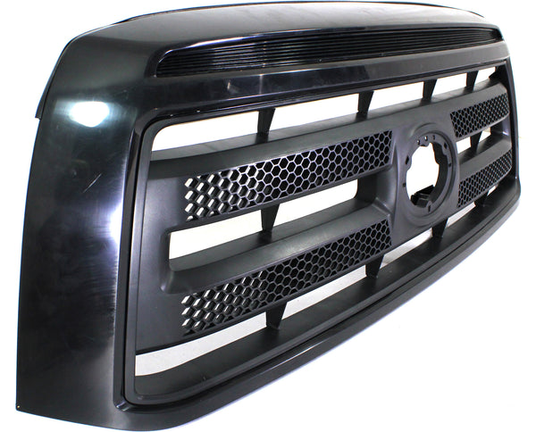 2010-2013 Toyota Tundra Pickup Grille, Painted-Black.