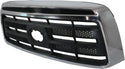 2010-2013 Toyota Tundra Pickup Grille, Chrome Shell/Black Insert.