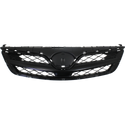 2011-2013 Toyota Corolla Grille, Painted-Black.