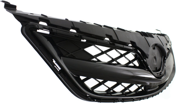 2011-2013 Toyota Corolla Grille, Painted-Black.