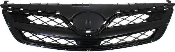 2011-2013 Toyota Corolla Grille, Painted-Black.