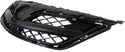 2011-2013 Toyota Corolla Grille, Painted-Black.