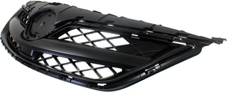 2011-2013 Toyota Corolla Grille, Painted-Black.