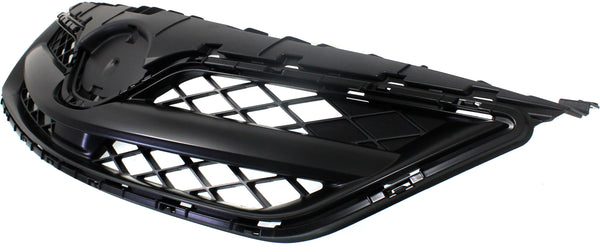 2011-2013 Toyota Corolla Grille, Painted-Black.
