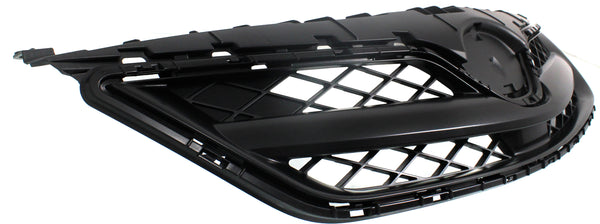 2011-2013 Toyota Corolla Grille, Painted-Black.